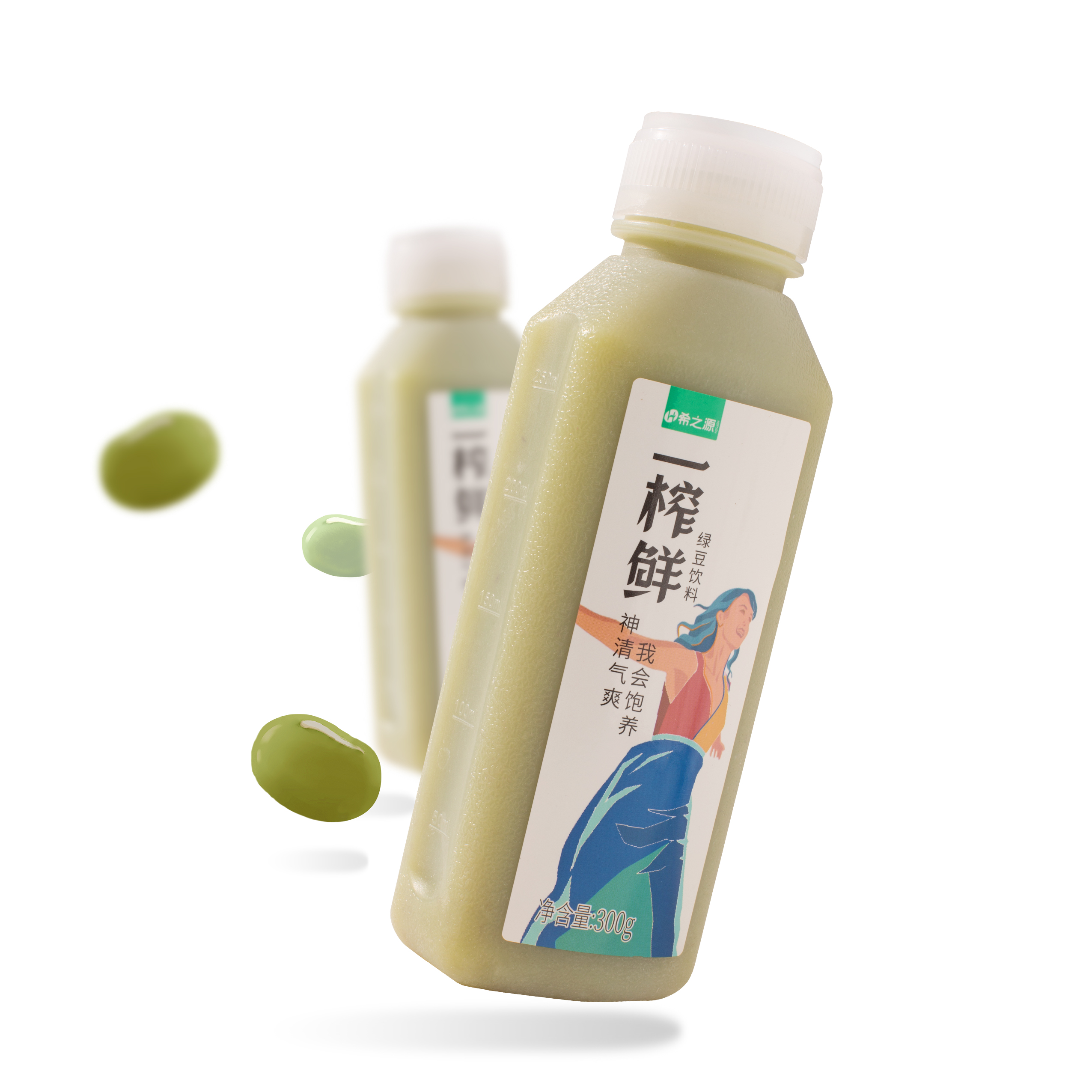 一榨鲜绿豆汁【300g】